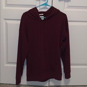 American Eagle Maroon Hoodie